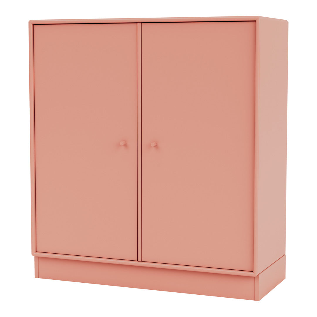 Armoire 1118 - 2 portes laquées, base sur socle