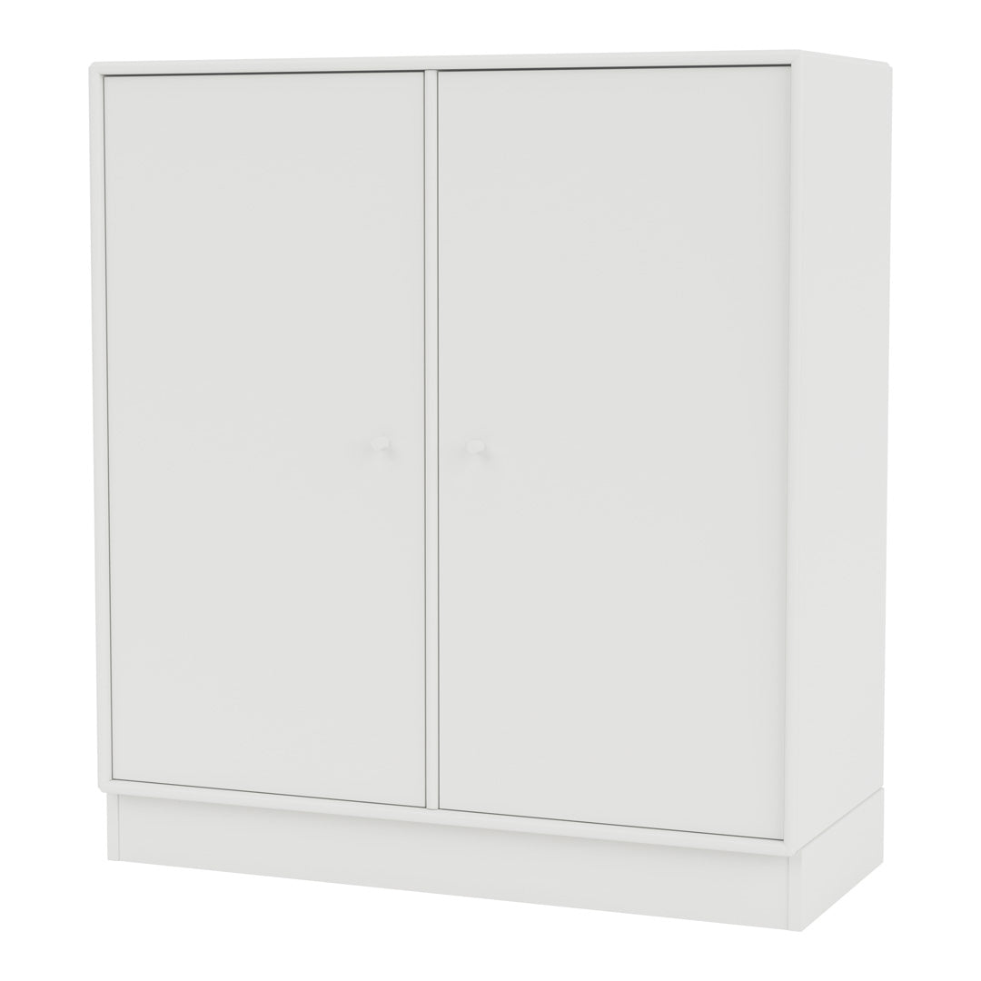 Armoire 1118 - 2 portes laquées, base sur socle