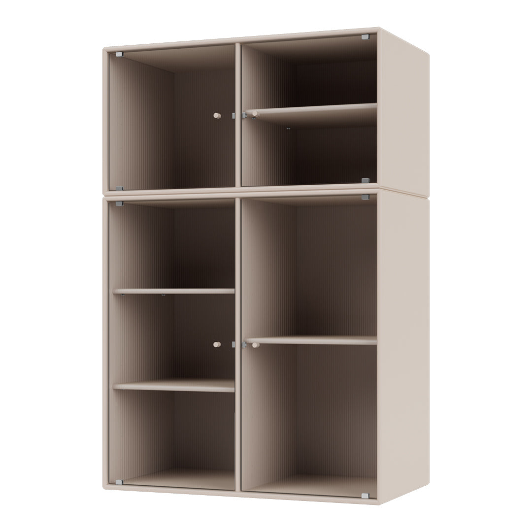 Vitrine Ripple III - Fixation murale