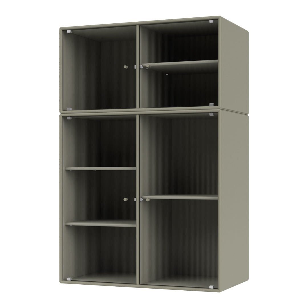Vitrine Ripple III - Fixation murale