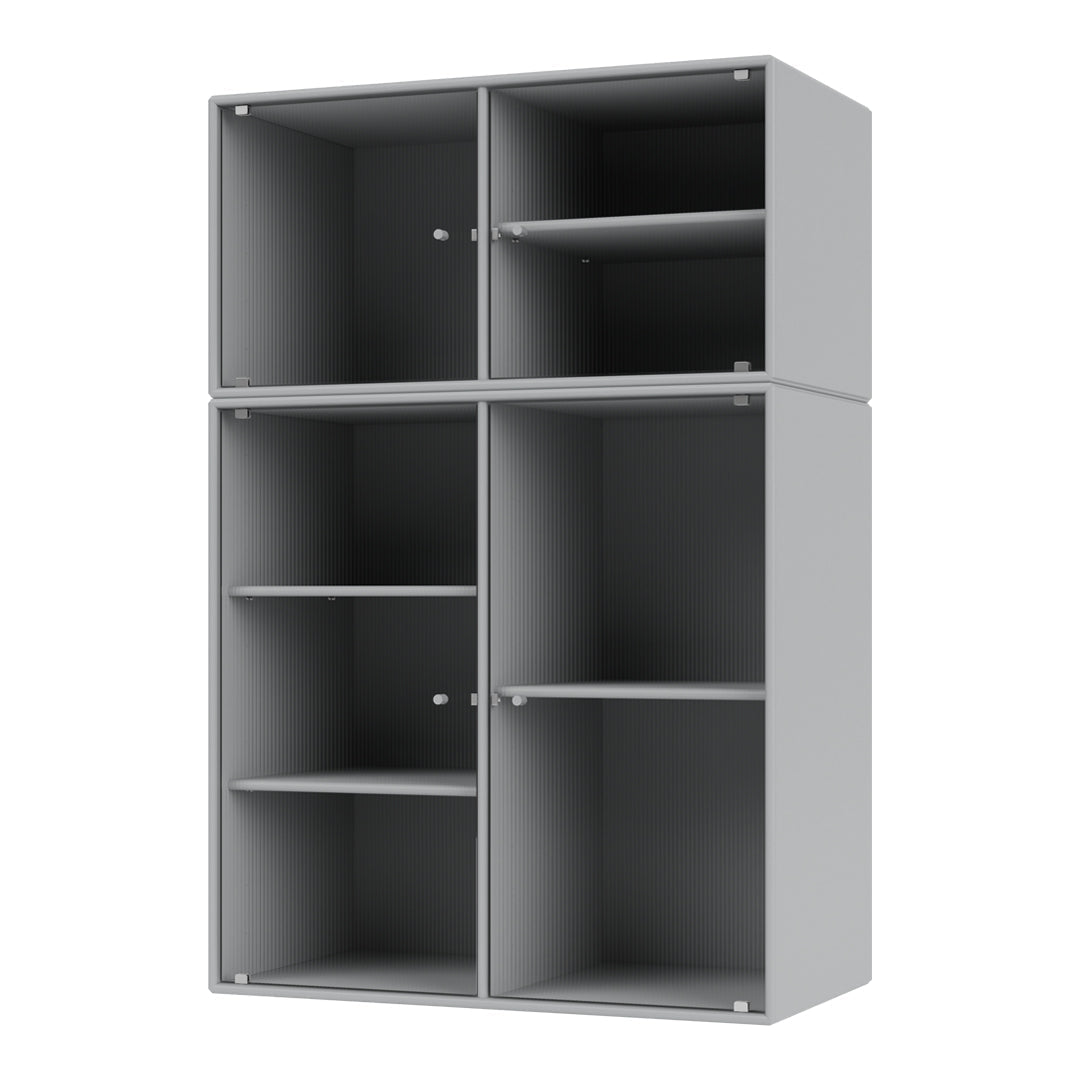 Vitrine Ripple III - Fixation murale