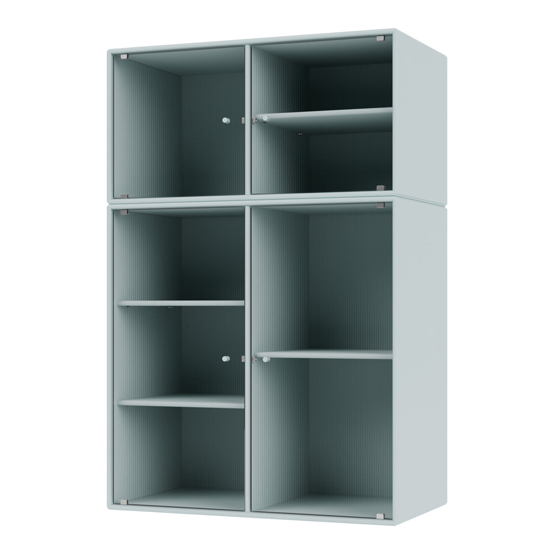 Vitrine Ripple III - Fixation murale