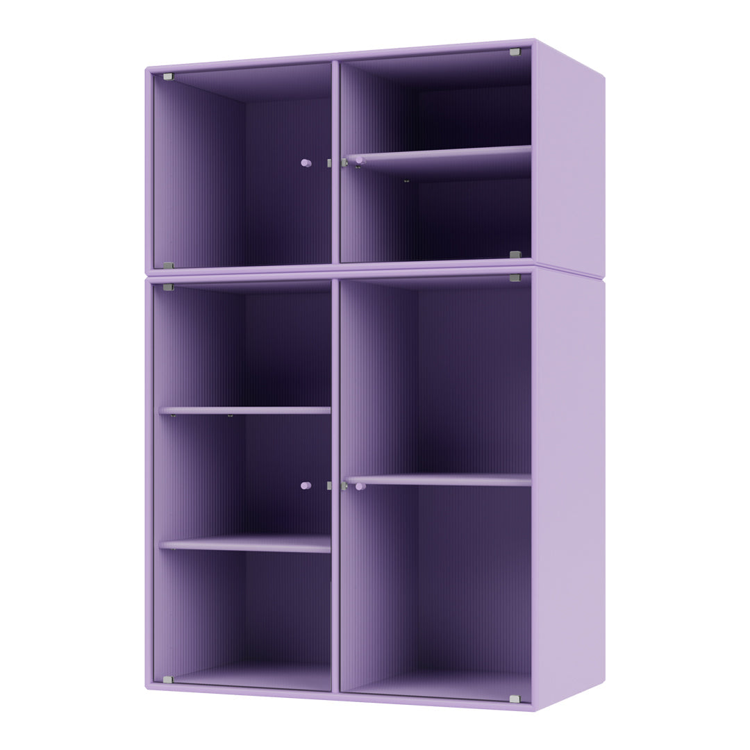 Vitrine Ripple III - Fixation murale