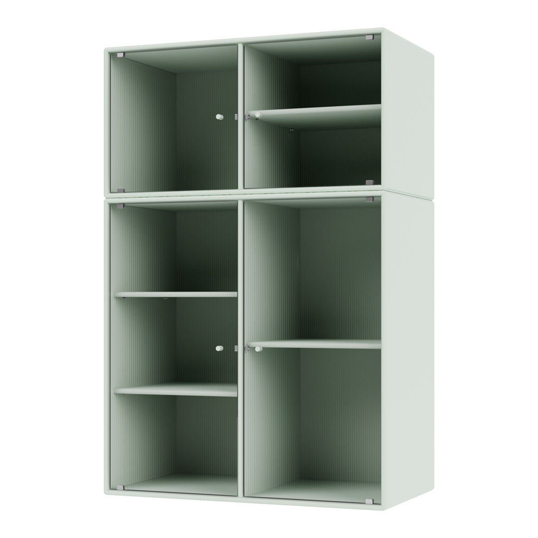 Vitrine Ripple III - Fixation murale