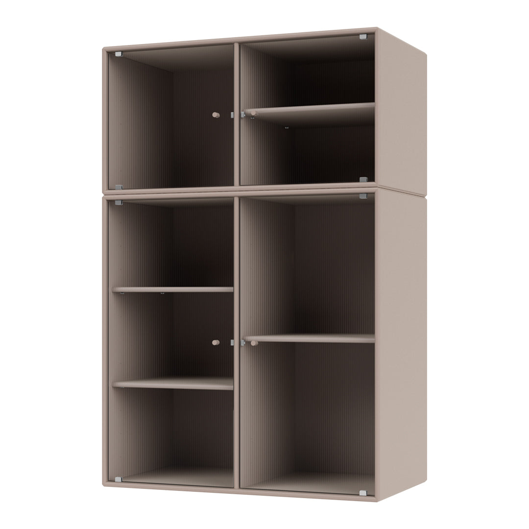 Vitrine Ripple III - Fixation murale
