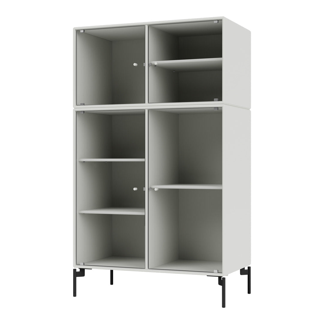 Vitrine Ripple III - Avec pieds