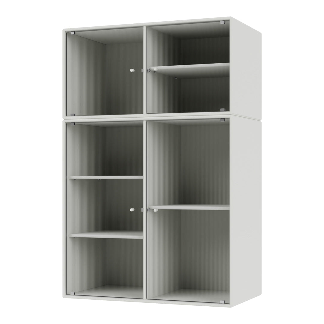 Vitrine Ripple III - Fixation murale