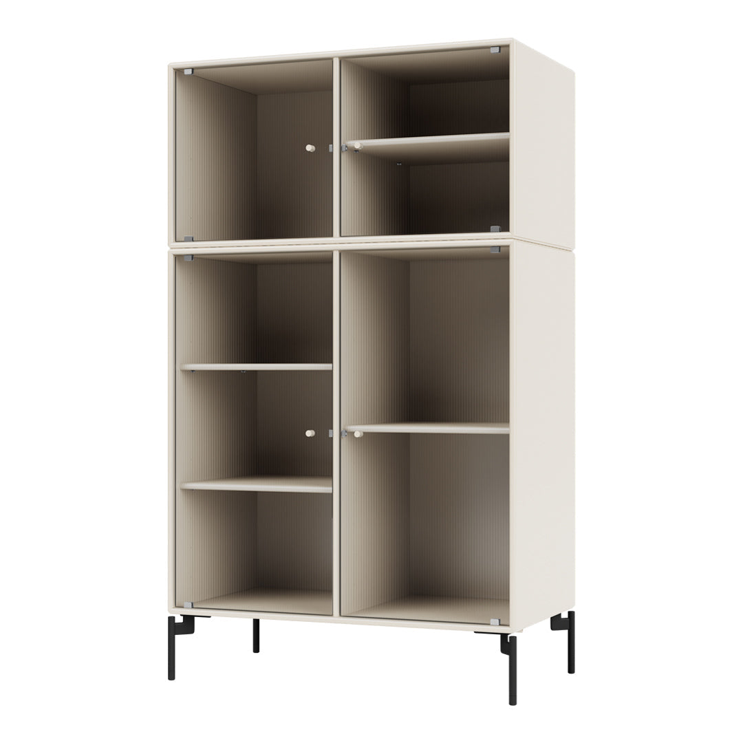 Vitrine Ripple III - Avec pieds