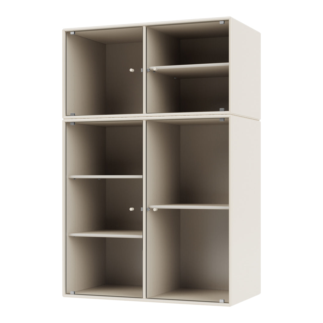 Vitrine Ripple III - Fixation murale
