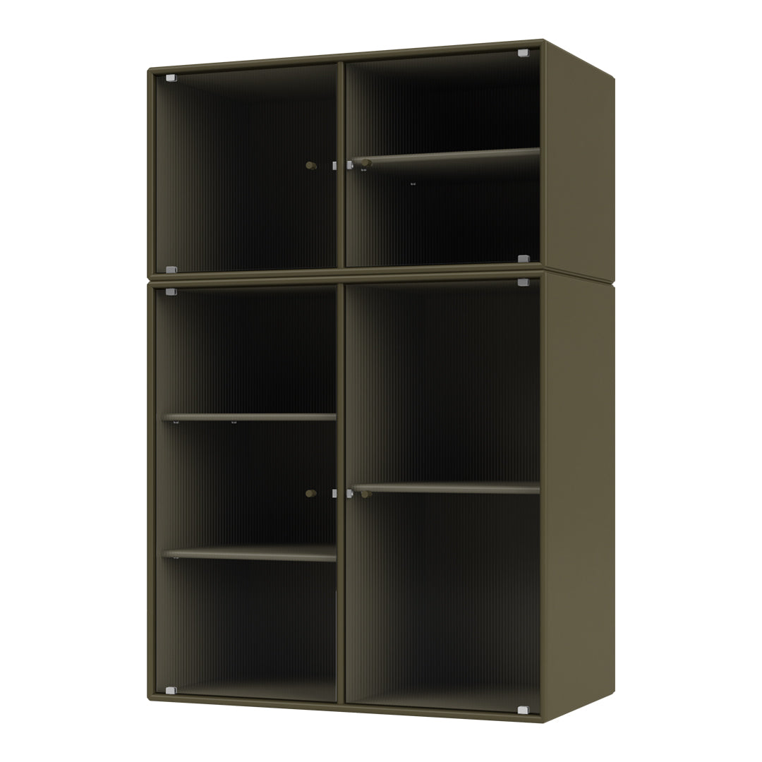 Vitrine Ripple III - Fixation murale