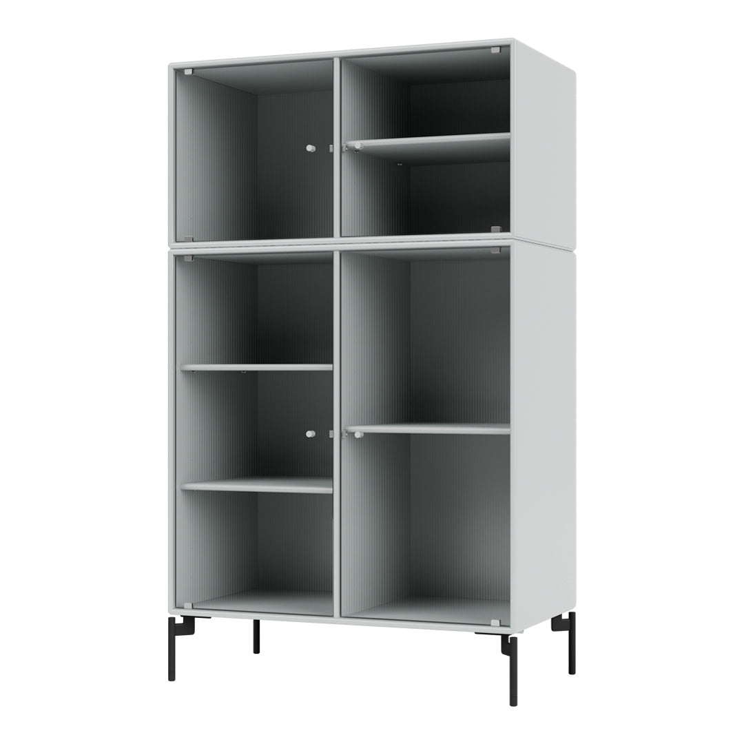 Vitrine Ripple III - Avec pieds