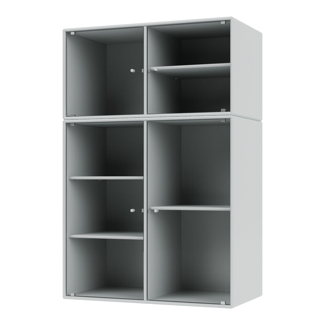 Vitrine Ripple III - Fixation murale