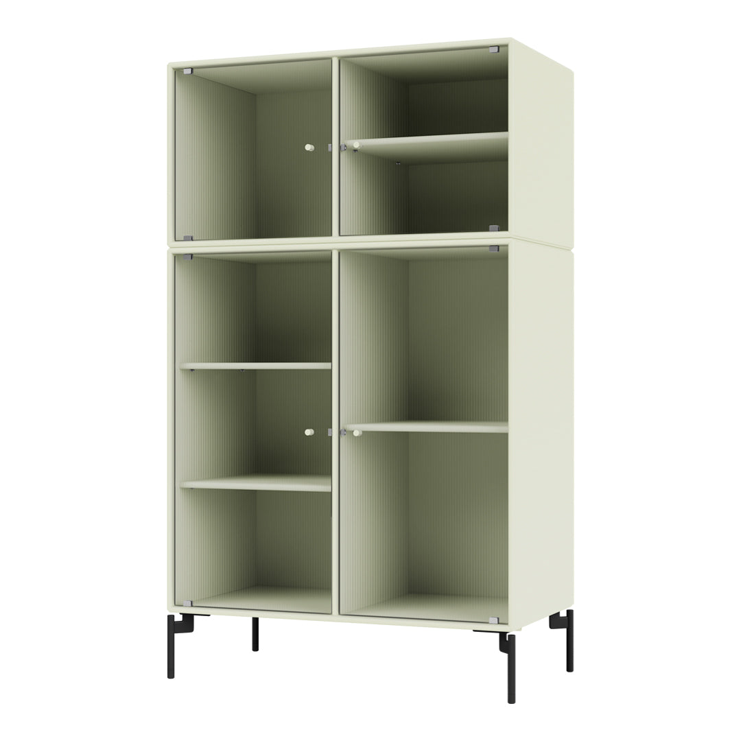 Vitrine Ripple III - Avec pieds