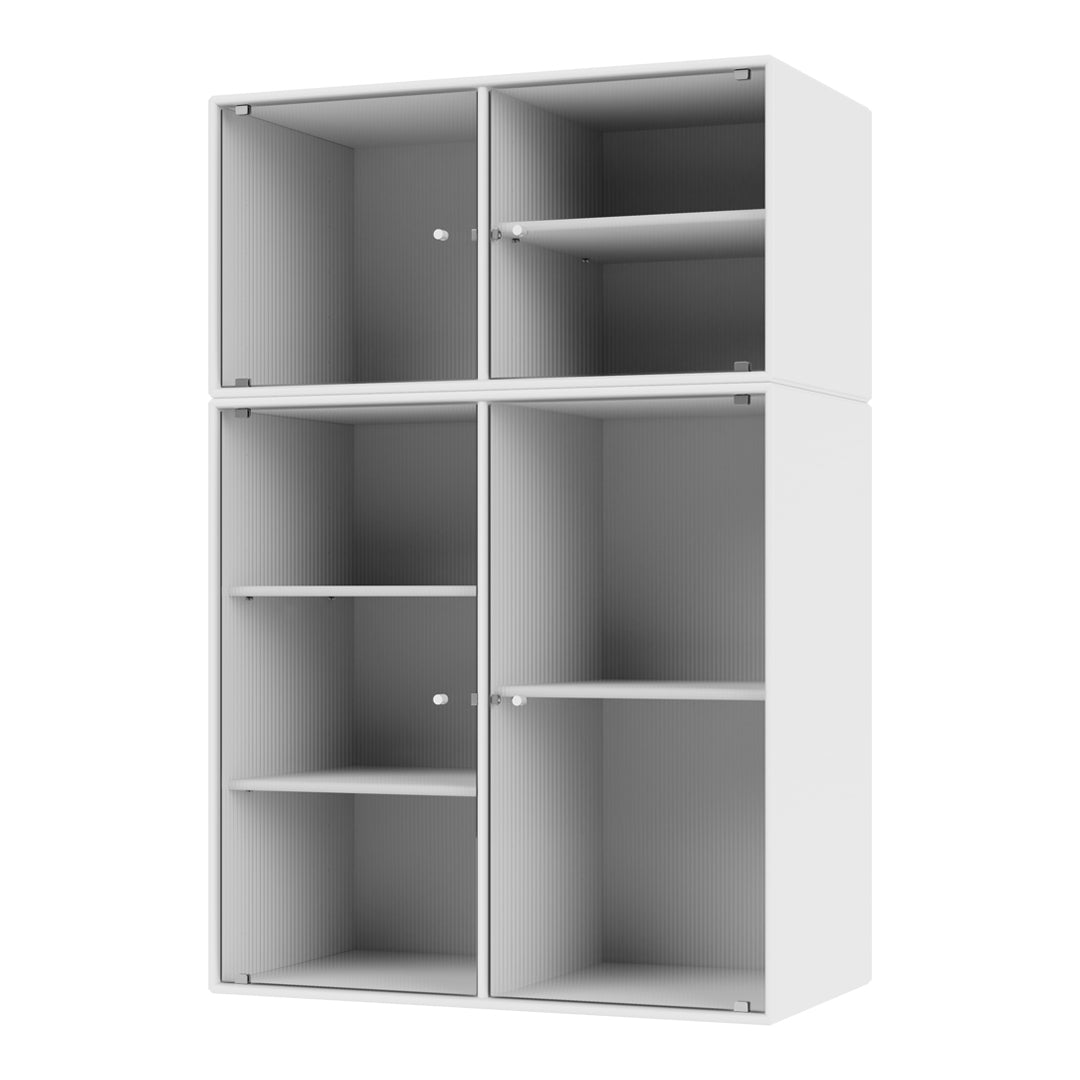 Vitrine Ripple III - Fixation murale