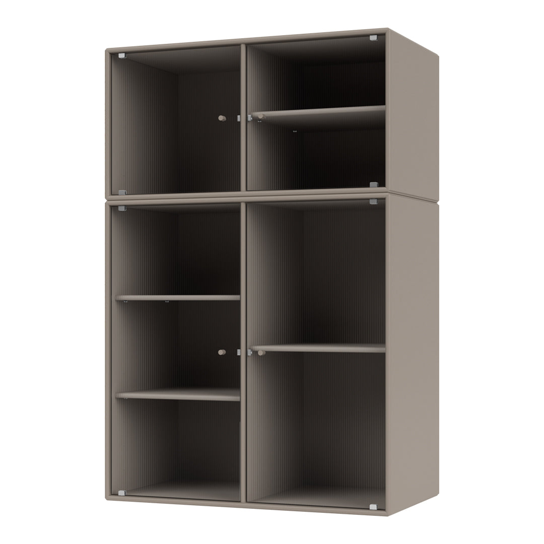 Vitrine Ripple III - Fixation murale