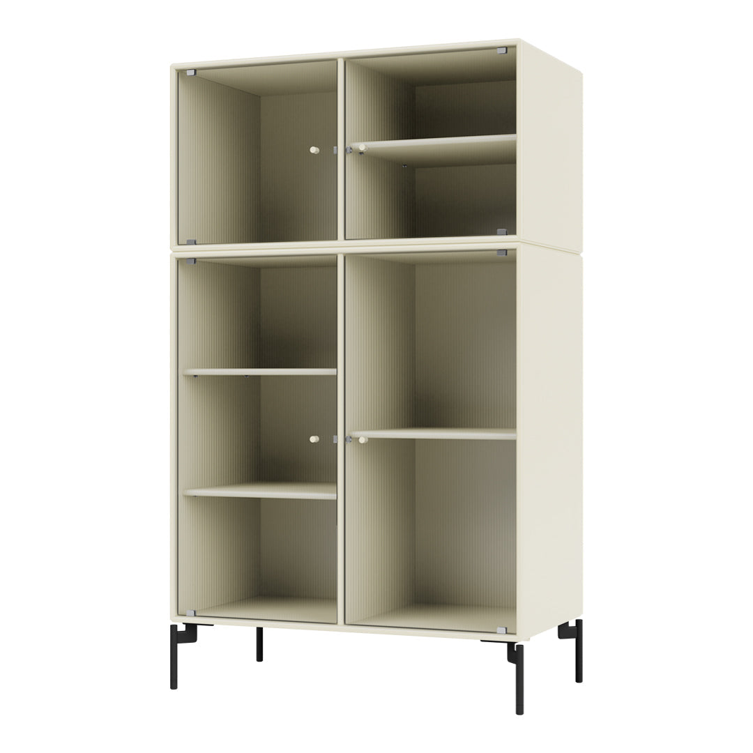 Vitrine Ripple III - Avec pieds