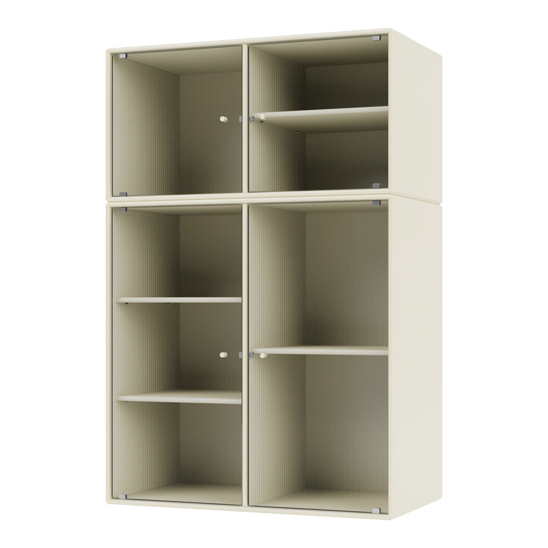 Vitrine Ripple III - Fixation murale