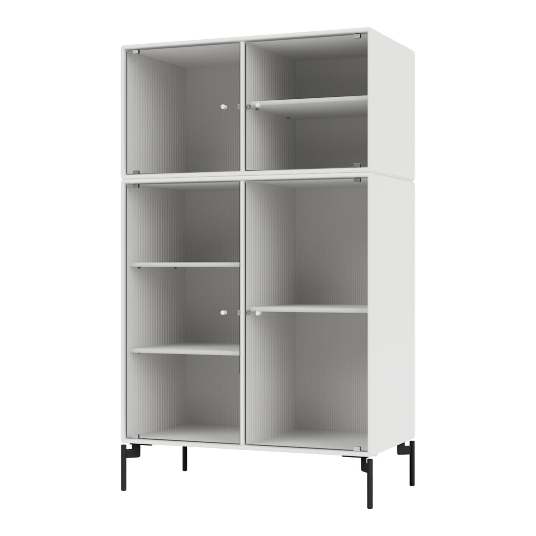 Vitrine Ripple III - Avec pieds