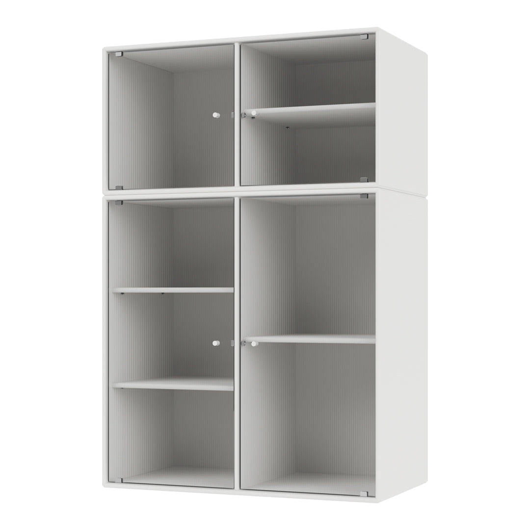 Vitrine Ripple III - Fixation murale