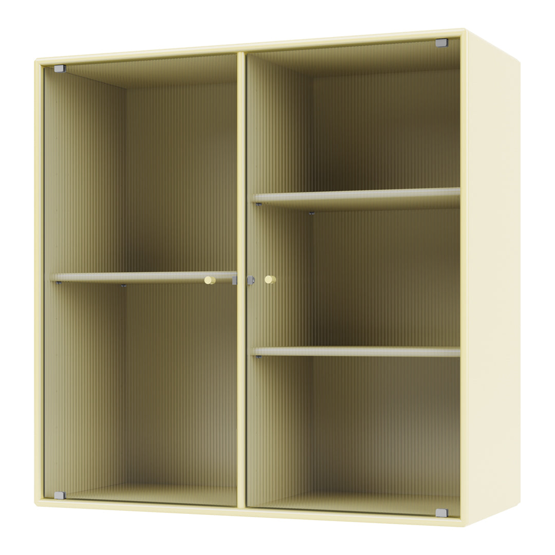 Vitrine Ripple II - Fixation murale