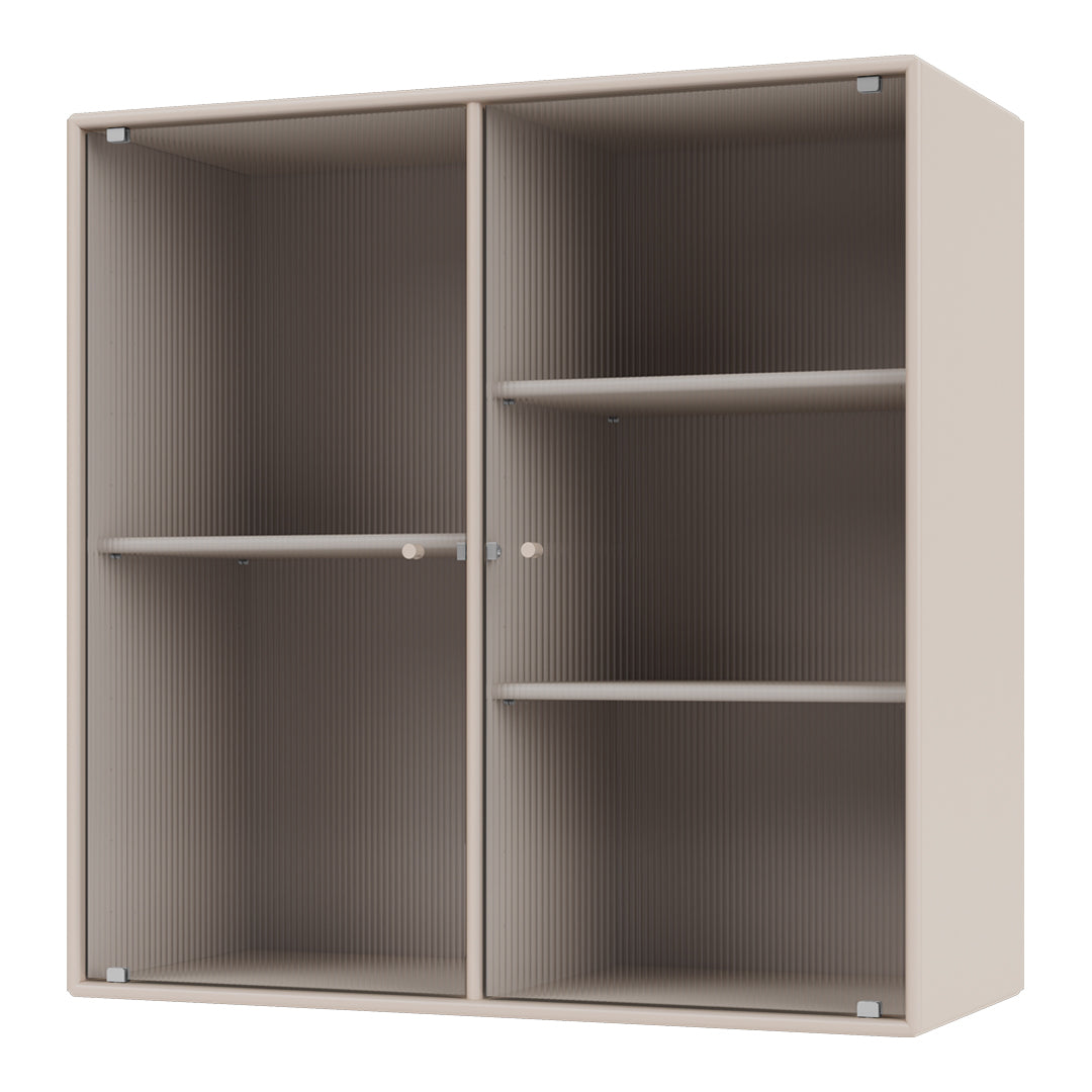 Vitrine Ripple II - Fixation murale
