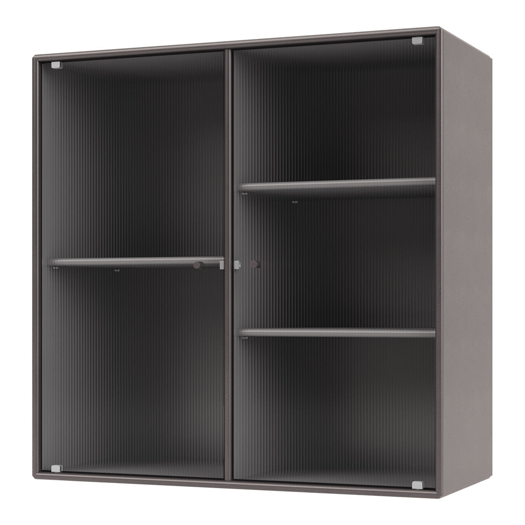 Vitrine Ripple II - Fixation murale