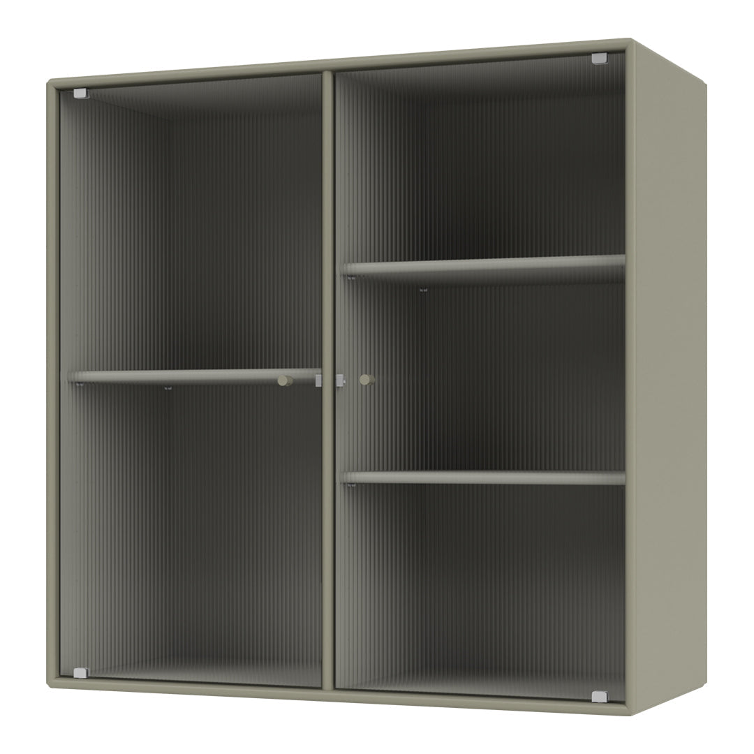 Vitrine Ripple II - Fixation murale