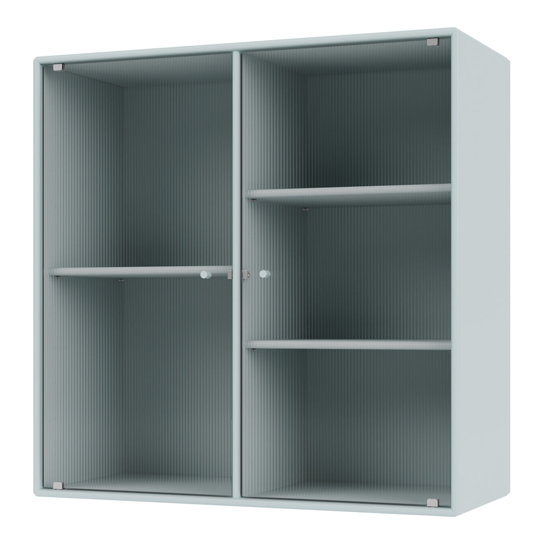 Vitrine Ripple II - Fixation murale