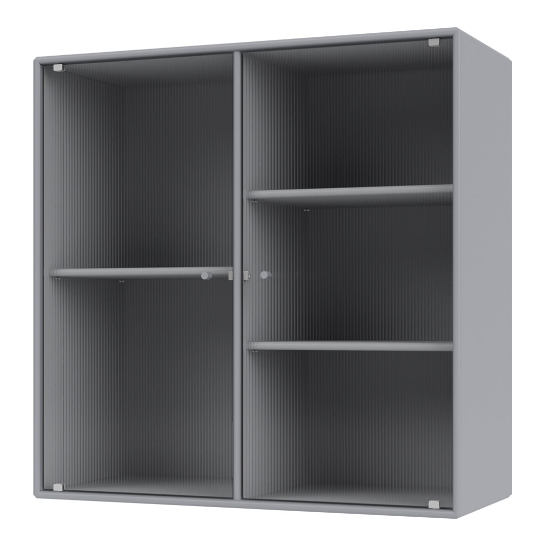 Vitrine Ripple II - Fixation murale