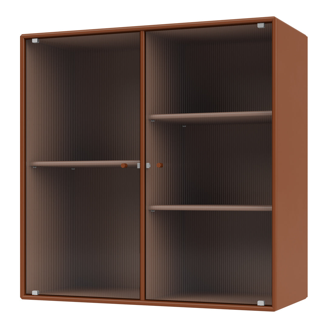 Vitrine Ripple II - Fixation murale