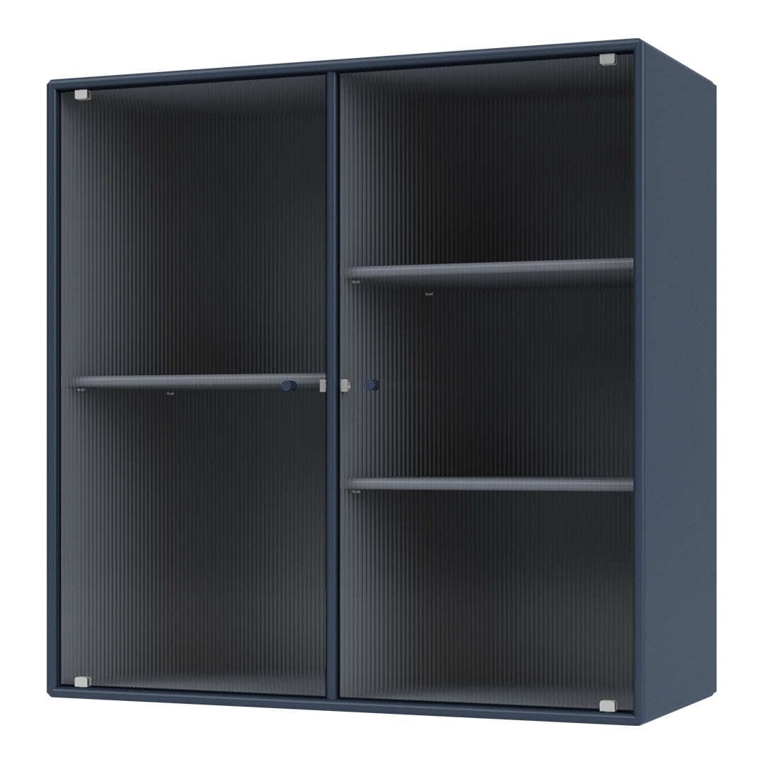 Vitrine Ripple II - Fixation murale