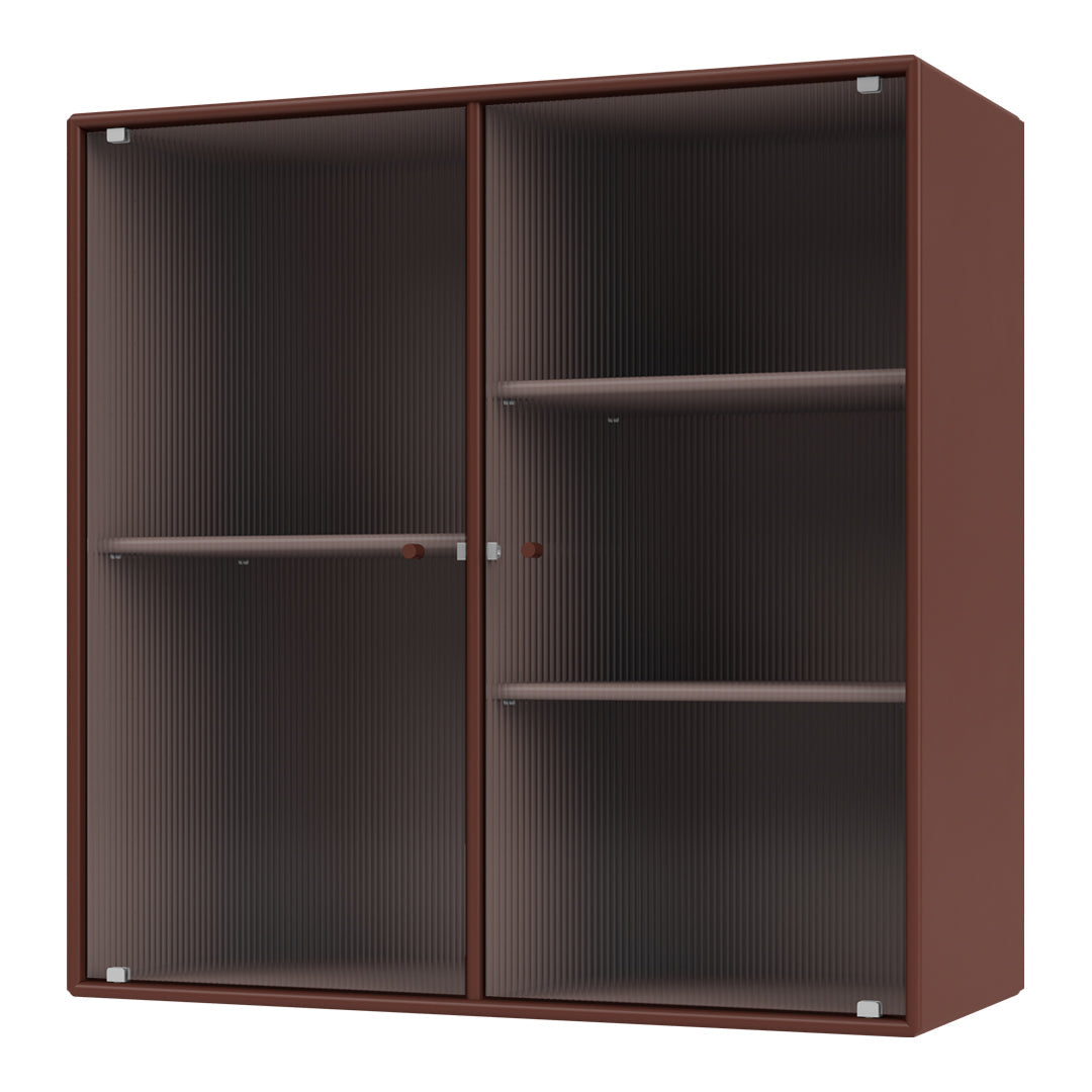 Vitrine Ripple II - Fixation murale