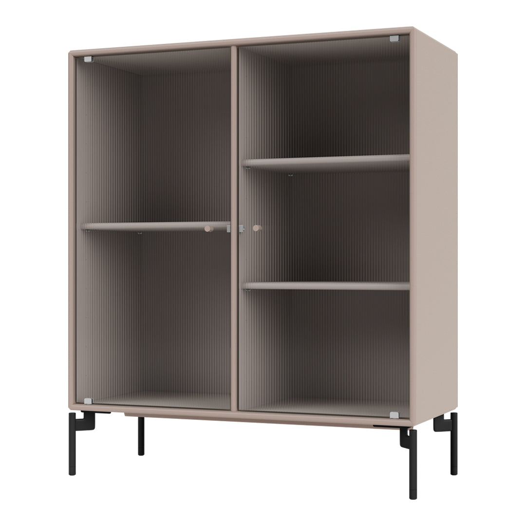 Vitrine Ripple II - Avec pieds