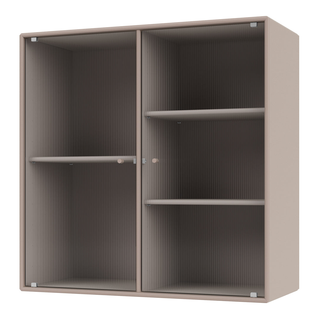 Vitrine Ripple II - Fixation murale