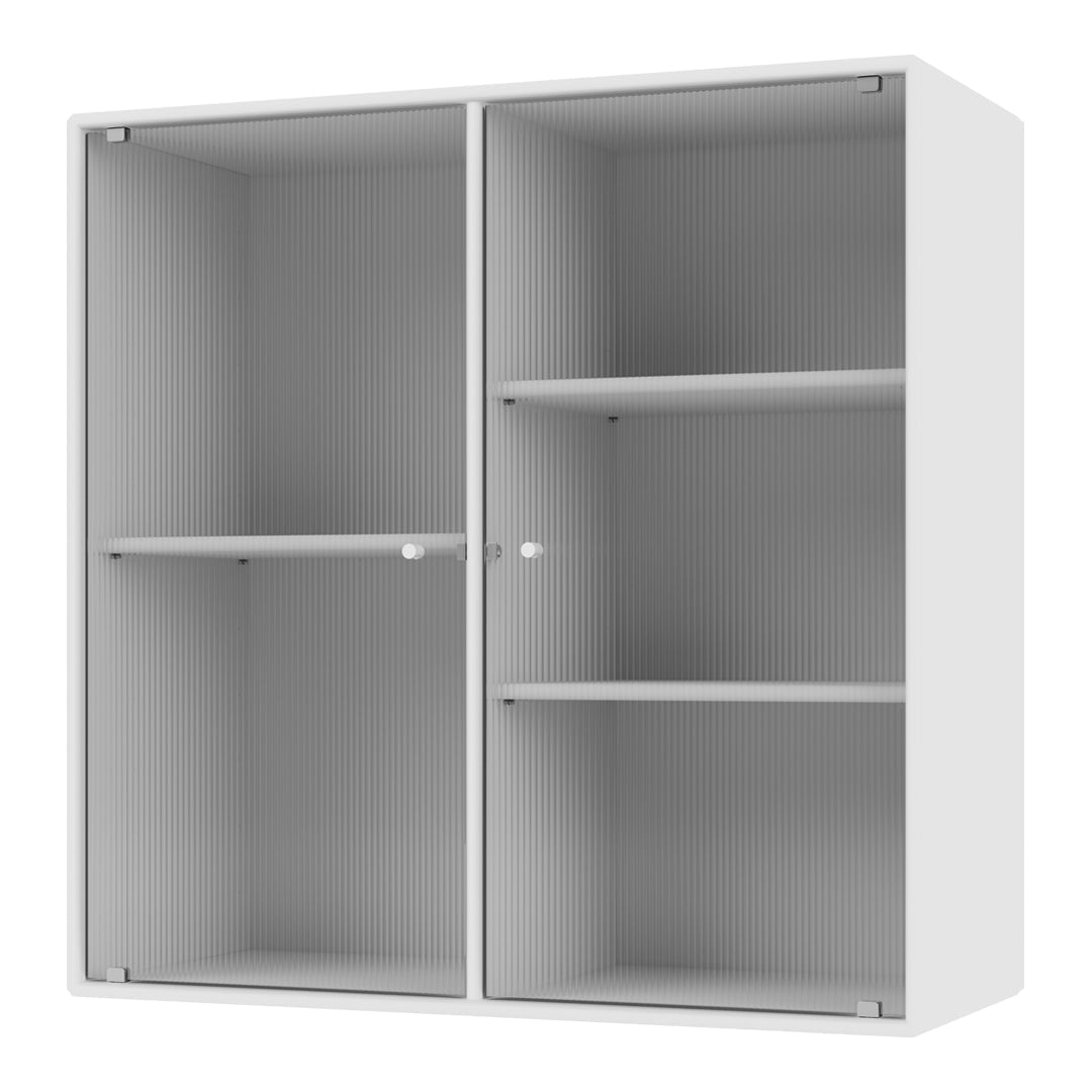 Vitrine Ripple II - Fixation murale