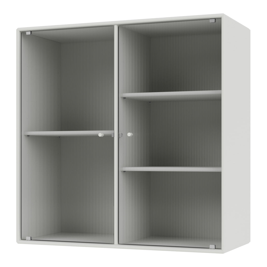 Vitrine Ripple II - Fixation murale
