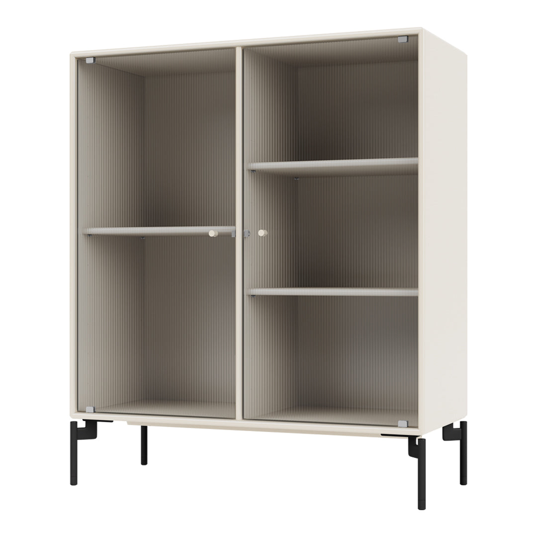 Vitrine Ripple II - Avec pieds