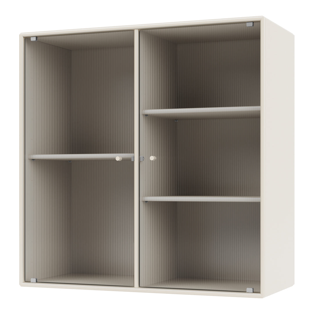 Vitrine Ripple II - Fixation murale