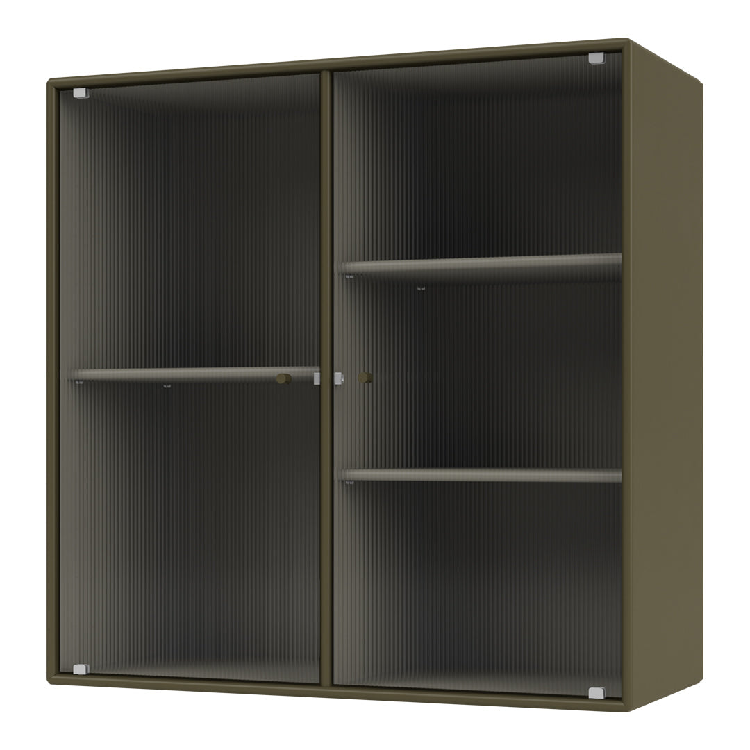 Vitrine Ripple II - Fixation murale