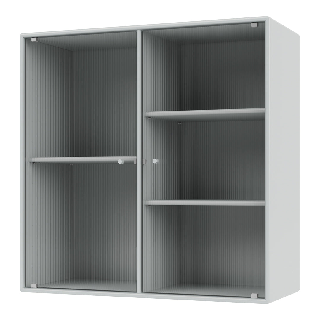 Vitrine Ripple II - Fixation murale