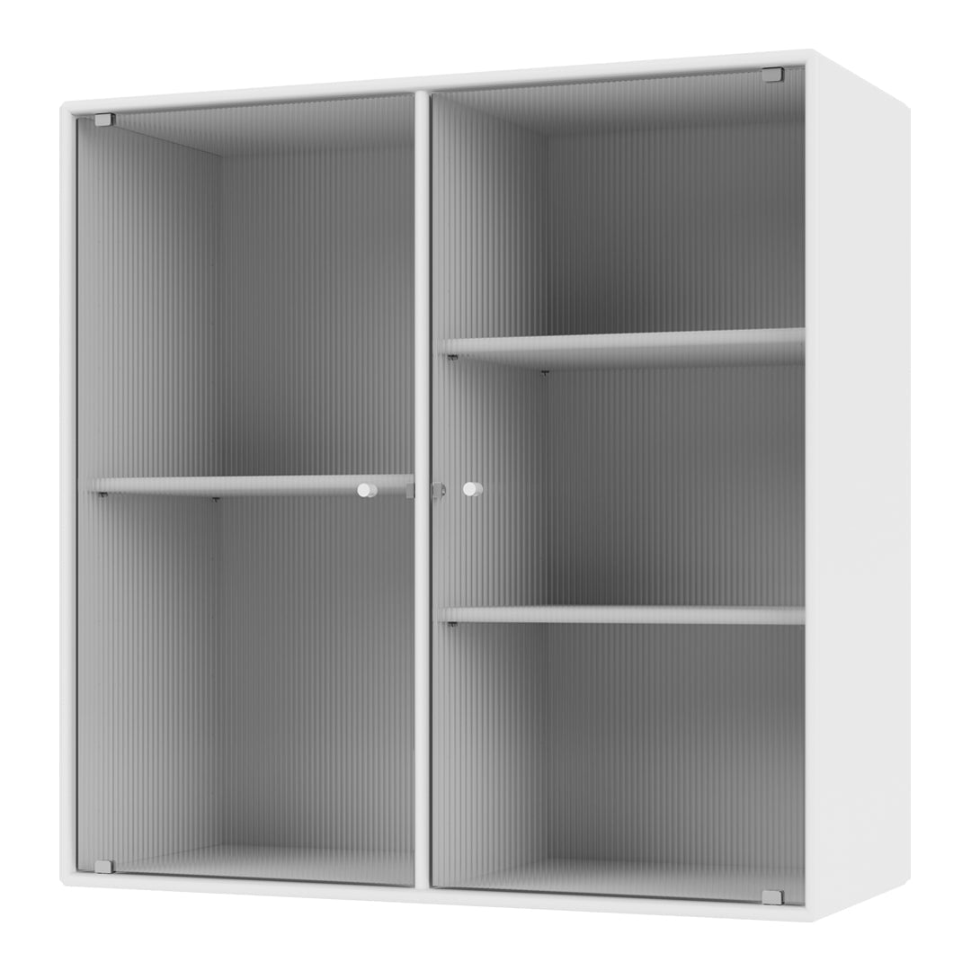 Vitrine Ripple II - Fixation murale