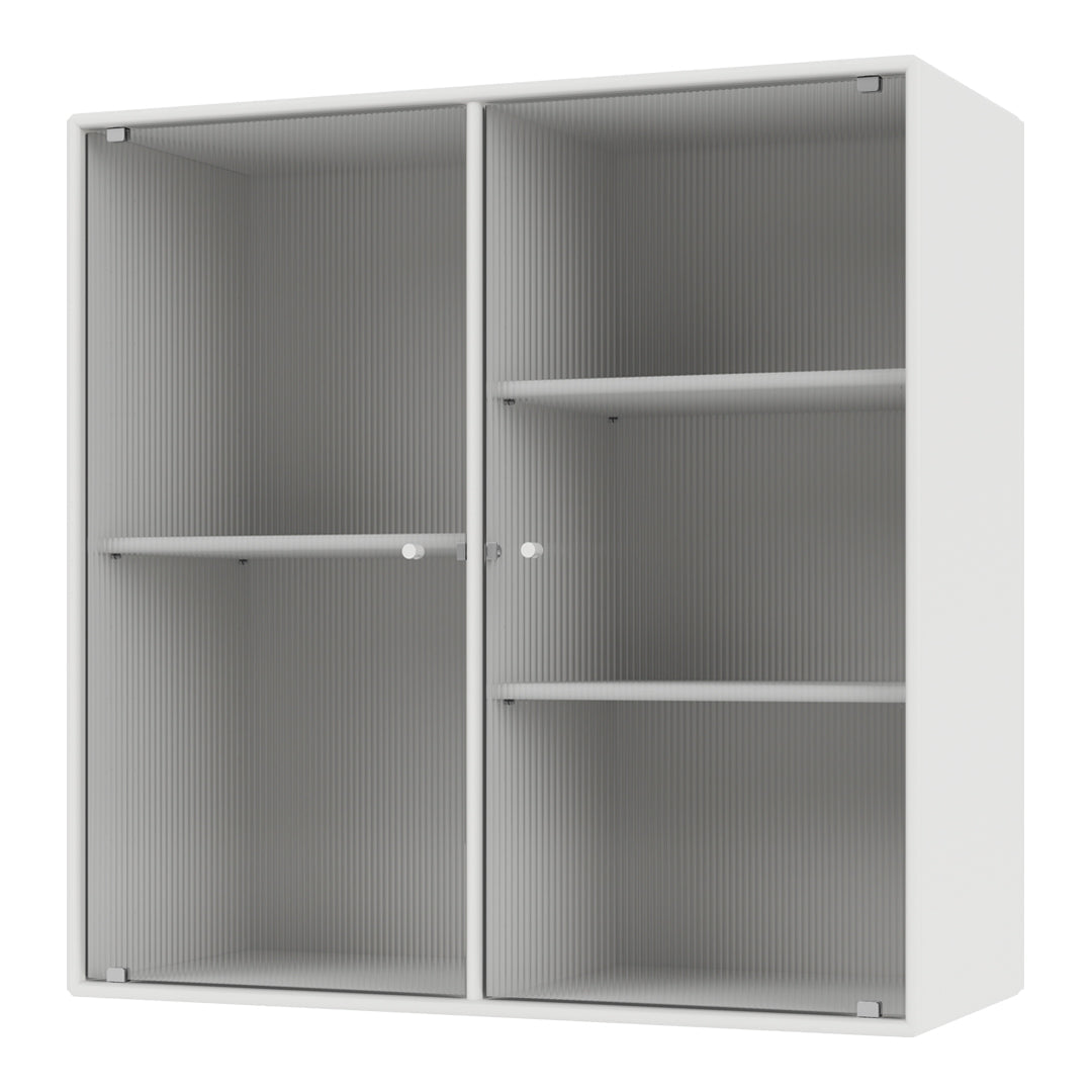 Vitrine Ripple II - Fixation murale