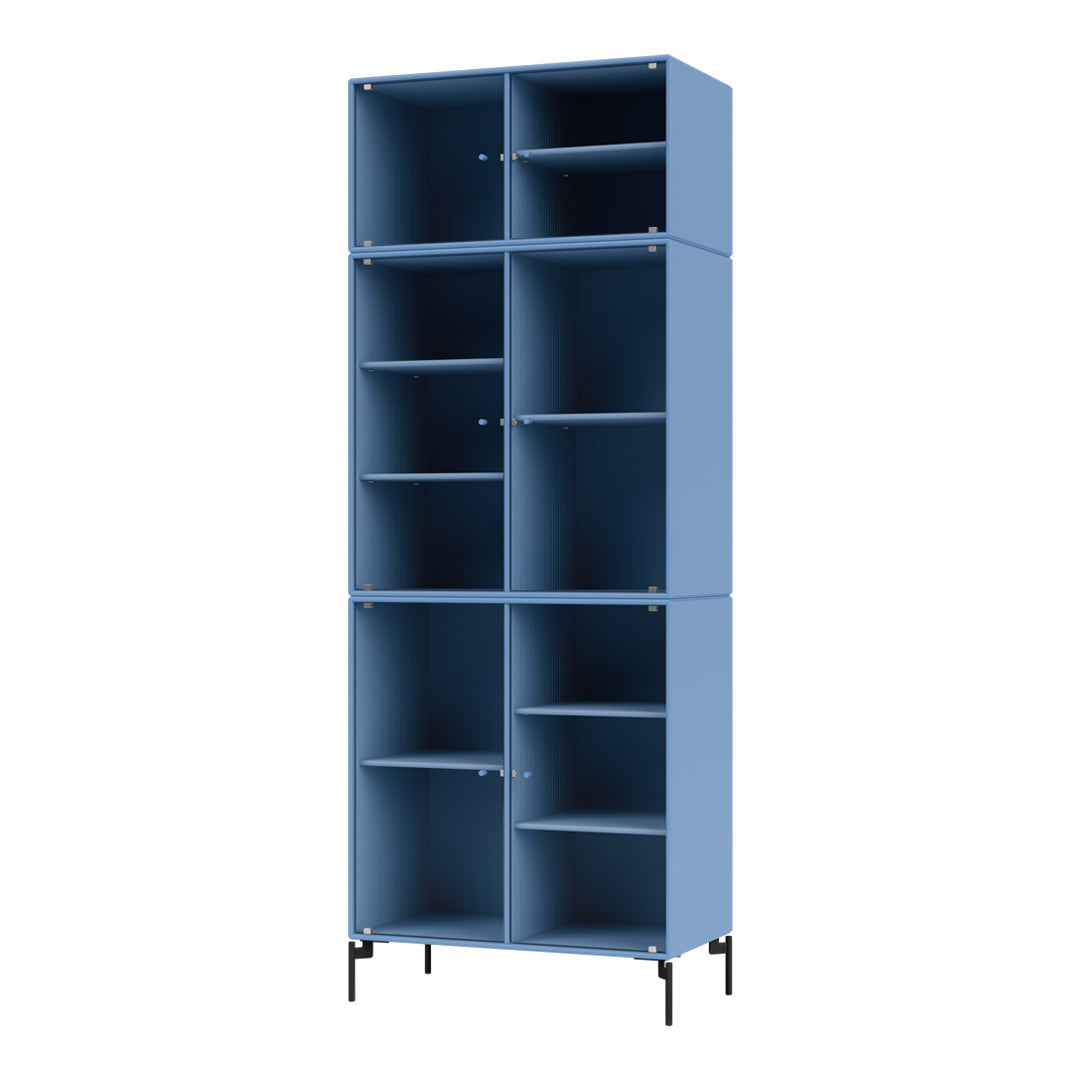 Vitrine Ripple IV - Avec pieds