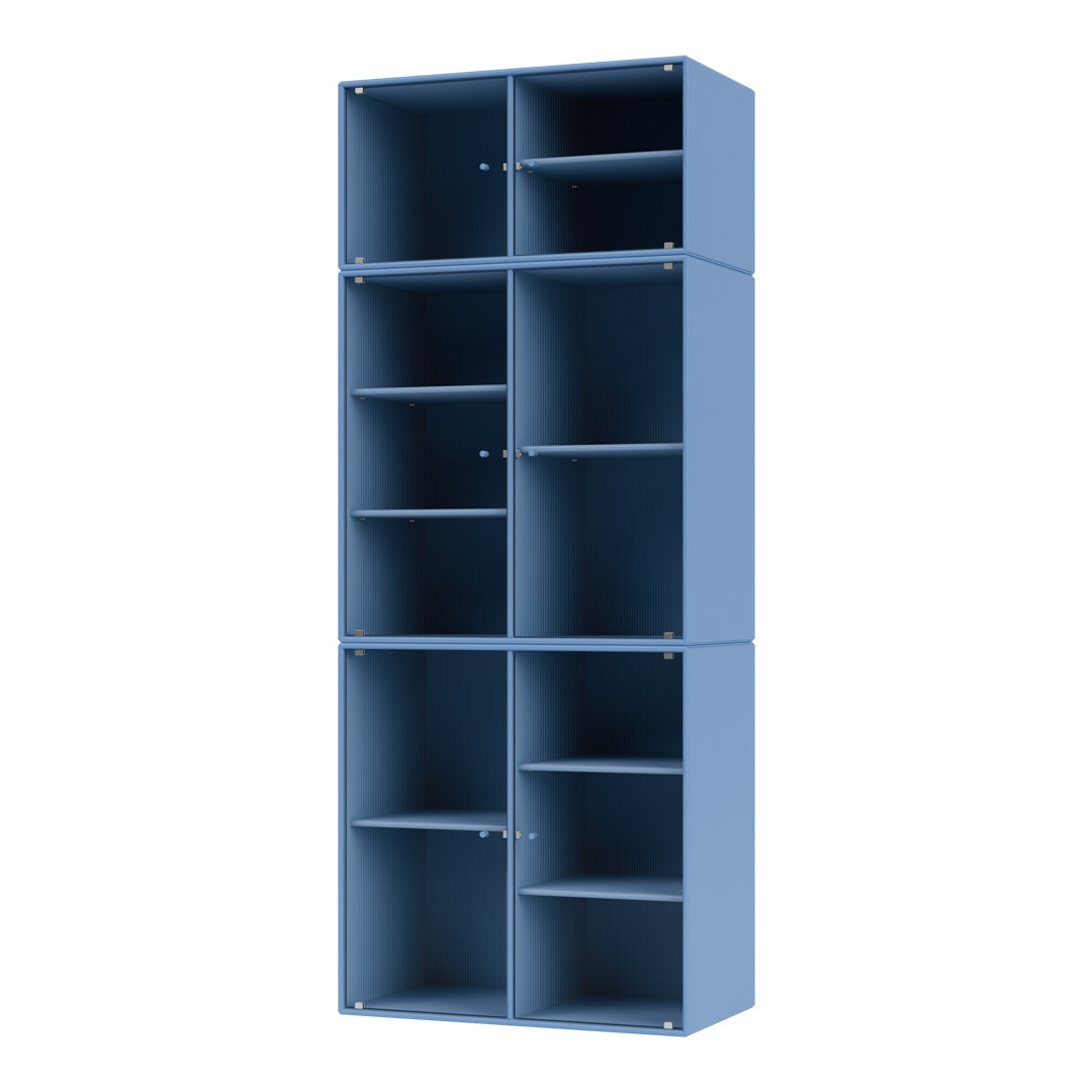 Vitrine Ripple IV - Fixation murale