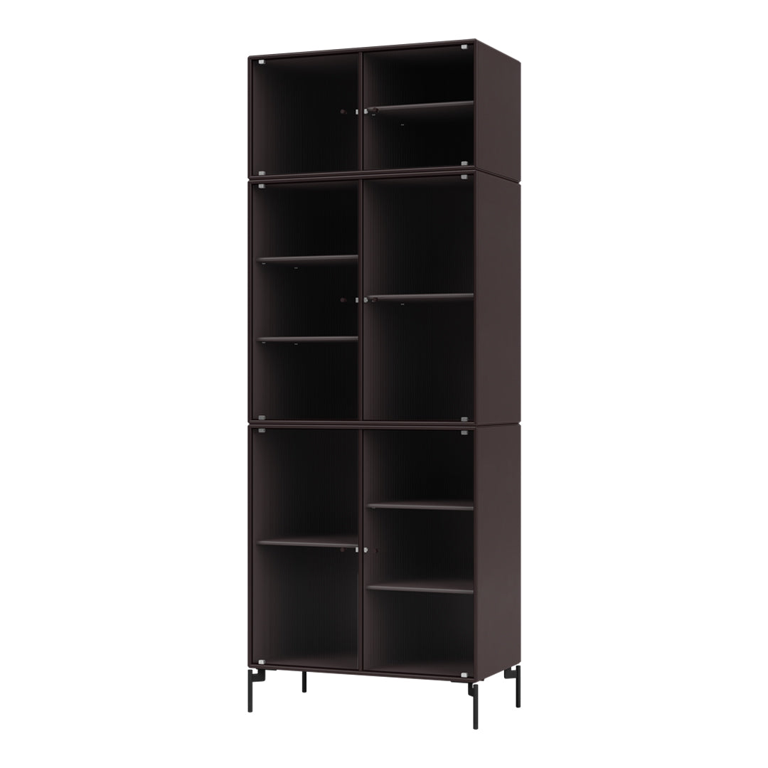 Vitrine Ripple IV - Avec pieds