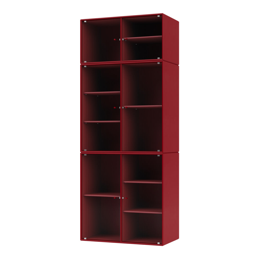 Vitrine Ripple IV - Fixation murale