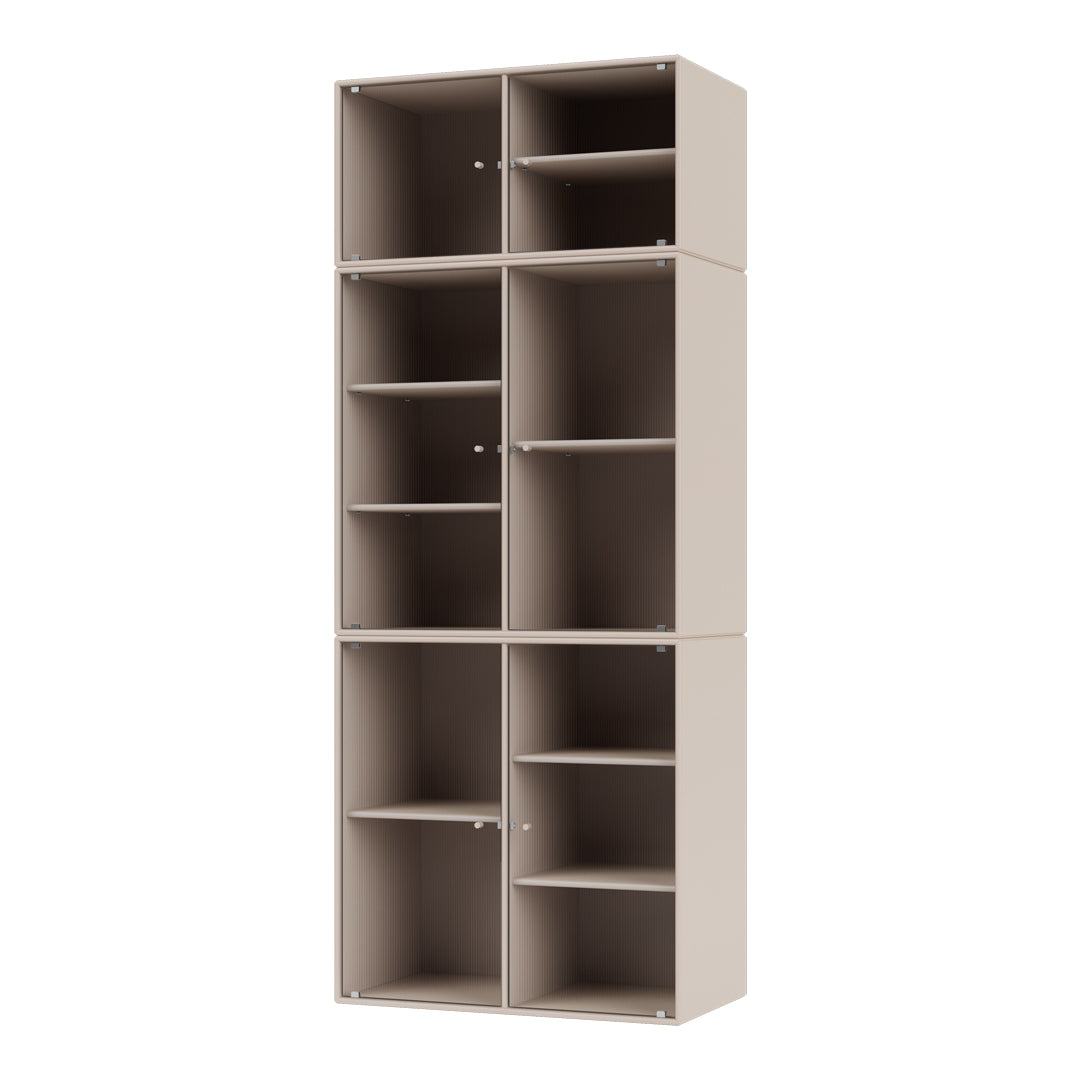 Vitrine Ripple IV - Fixation murale