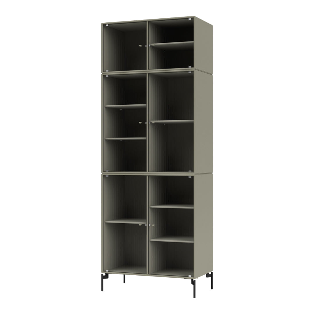 Vitrine Ripple IV - Avec pieds