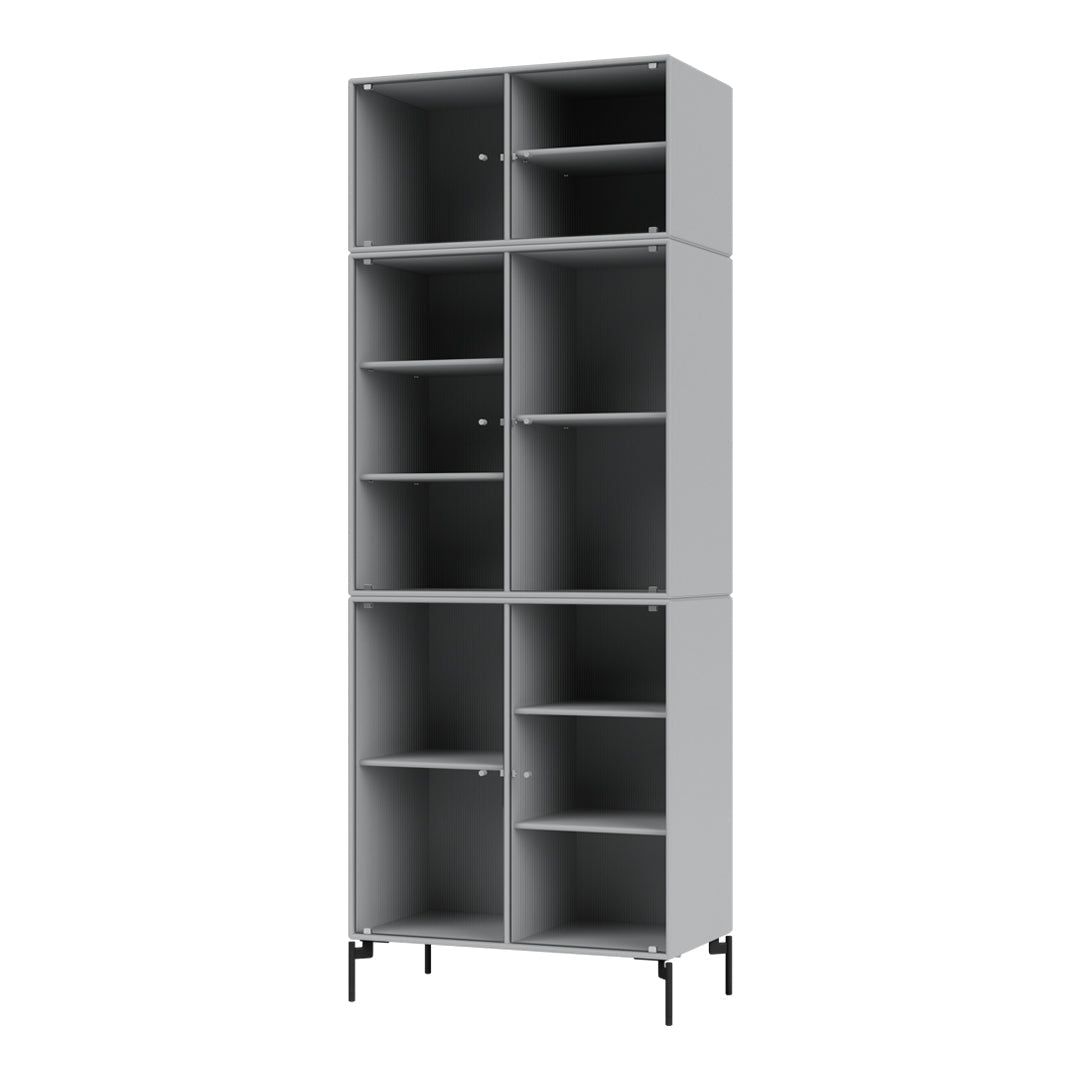 Vitrine Ripple IV - Avec pieds