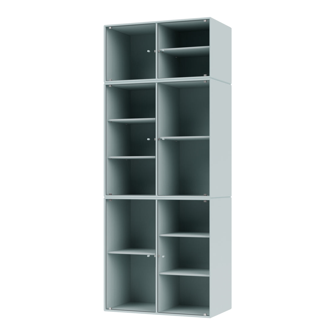 Vitrine Ripple IV - Fixation murale